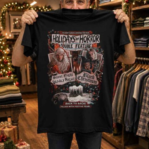 Holidays of Horror Double Feature Graphic Tee