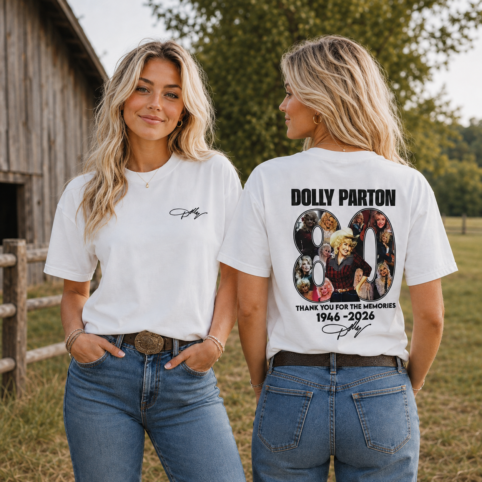 2side Dolly Parton Shirt, Dolly Parton Memorial Tee.