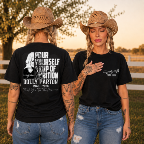2side Dolly Parton Shirt, Dolly Parton Memorial Tee.