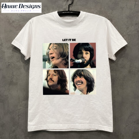 Let It Be Vintage Band Portrait T-Shirt